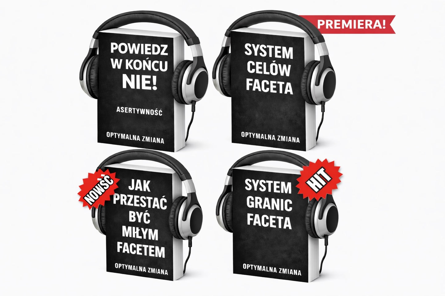 PAKIET AUDIOBOOKI x4